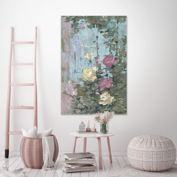 "Secret Garden" Painting Print on Wrapped Canvas