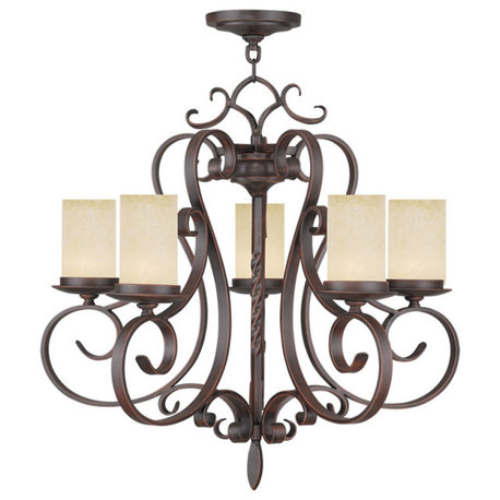 LIVEX Lighting 5485-58 Millburn Manor 5-Light Chandelier