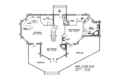 Example of a trendy home design design in Vancouver