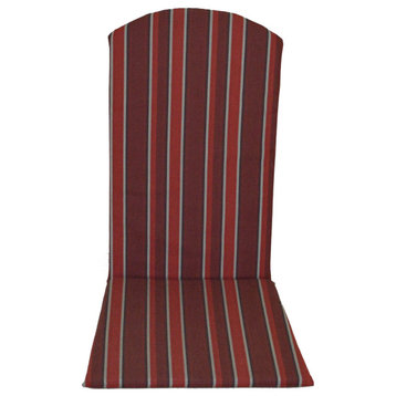Full Rocker Cushion, Red Stripe