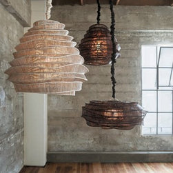 Bamboo Cloud Chandeliers - Chandeliers