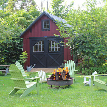 12'x14' Pine Board & Batten New England Barn
