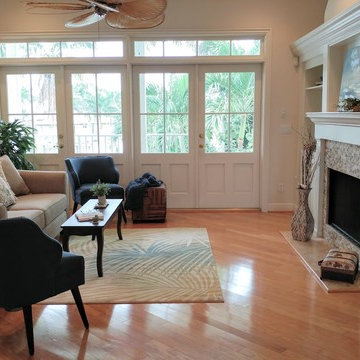 Home Staging of Gulf Access Pool Home in S. Fort Myers, FL