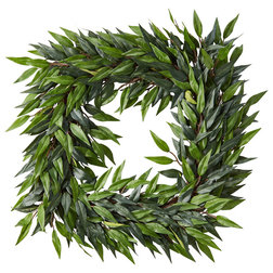 Contemporary Wreaths And Garlands by Trademark Global