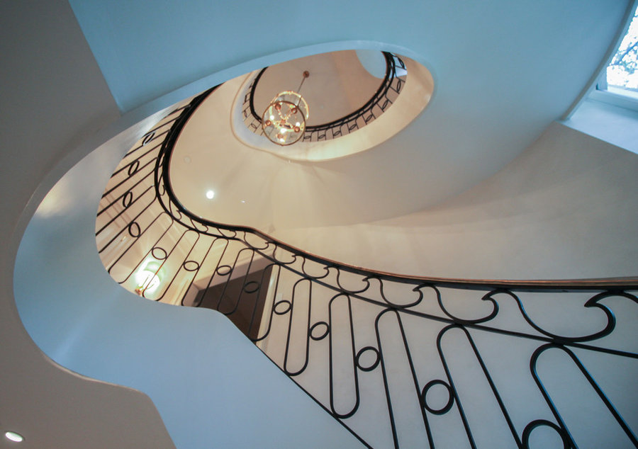 Sculptural/Elliptical Staircase Near Foreign Embassies in Wash. DC, 20008