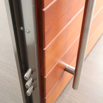 Cedar Clad High Security Door