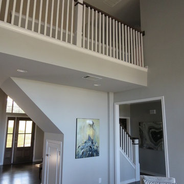 Transitional formal living room, Austin, Texas
