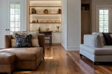 Living room - living room idea in New York
