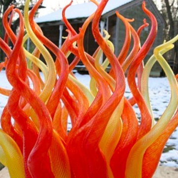 "Glass Grass" - Great Garden Sculptures