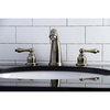 Kingston Brass KB98.AL Victorian 1.2 GPM Widespread Bathroom - Matte Black