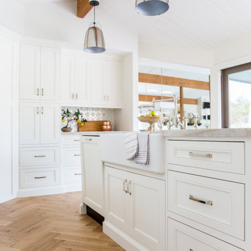 Live Sawn - White Oak herringbone