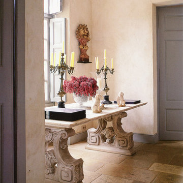 Stone Floor – Antique, Reclaimed Limestone ‘Dalle de Bourgogne’ pavers