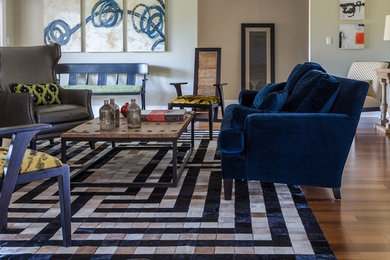 Eclectic living room photo in New Orleans