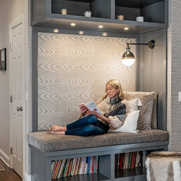 Westport Living Room Remodel with Book Nook