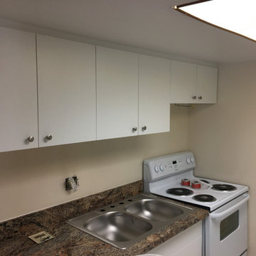 Rental unit kitchen remodeling