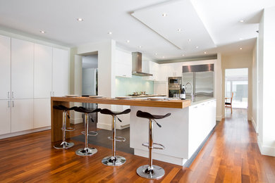 Kitchen - contemporary kitchen idea in Toronto