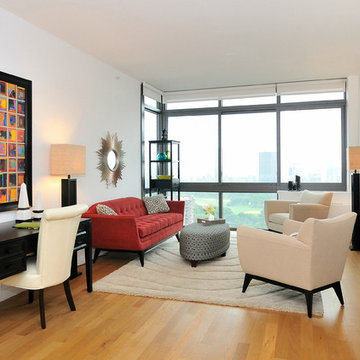 NYC Living/Family/Den Rooms by Designed to Appeal