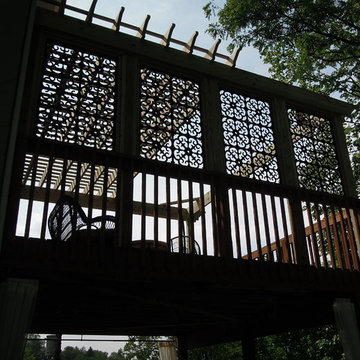 Acurio Privacy Panels & Treated Pergola, Mt. Lookout Ohio area