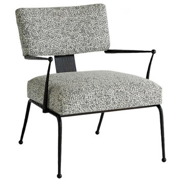 Wallace Chair, Pitch Texture, Fabric, Square, 31"H (6933 3JKZT)