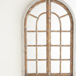 Conservatory Arch Mirror - Floor Mirrors