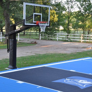 Jeffery S's Pro Dunk Diamond Basketball System on a 51x32 in Bossier City, LA