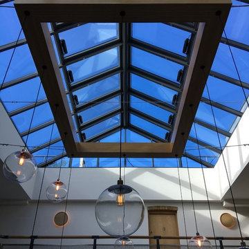 Design and refurbishment of residential apartment building atrium space