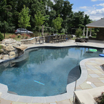Outdoor living space in Califon, NJ