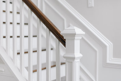 Staircase - transitional staircase idea in Charlotte