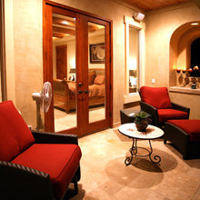 Master bedroom terrace
