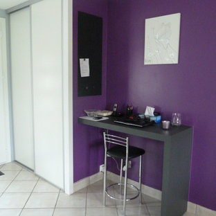 ナントのモダンスタイルのおしゃれなホームオフィス・仕事部屋の写真