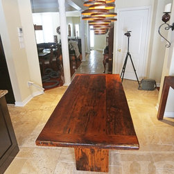 Modern Reclaimed Wood Tables - Products