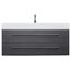 Emotion Design 1200 Bathroom Furniture, Grained Anthracite, 119 cm