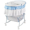 Dream On Me Lacy Portable 2 In 1 Bassinet And Cradle In White