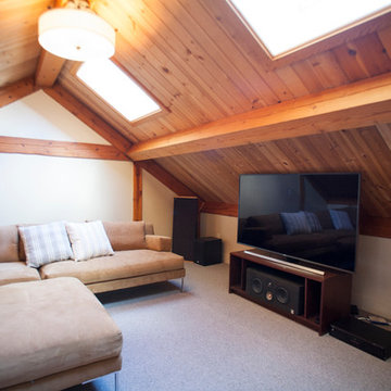 West Coast Log Home