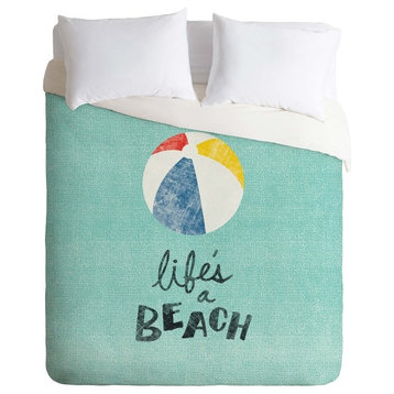 Deny Designs Nick Nelson Lifes A Beach Duvet Cover - Lightweight