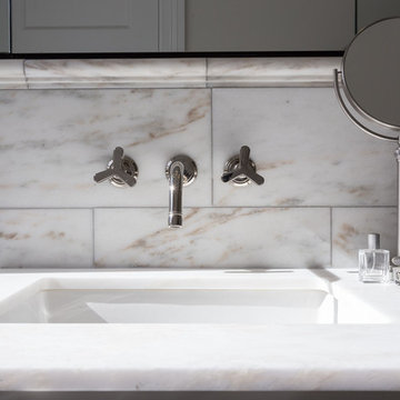 Prospect-Lefferts Gardens Townhouse Master Bathroom