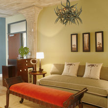 Neutral room/pop color