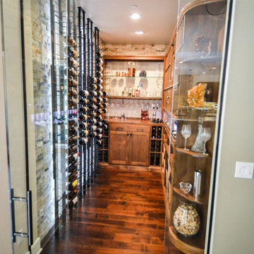 The View of the Transitional Wine Cellar in Southern California from the Outside