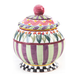 Piccadilly Canister - Medium | MacKenzie-Childs - Kitchen Canisters And Jars