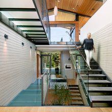 Atrium/stairs combinations