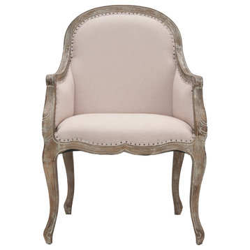 Safavieh Esther Arm Chair, Taupe