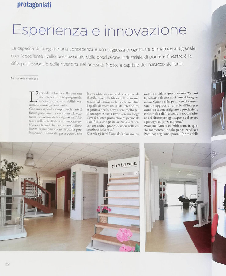 Showroom porte e finestre rivista