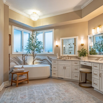 Master Bath in North Canton - 2025