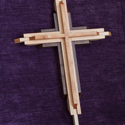 Medium Contemporary Wall Cross - Sculptures