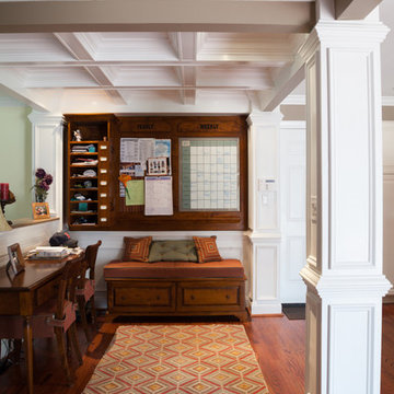 Functional Family Room & Message Center