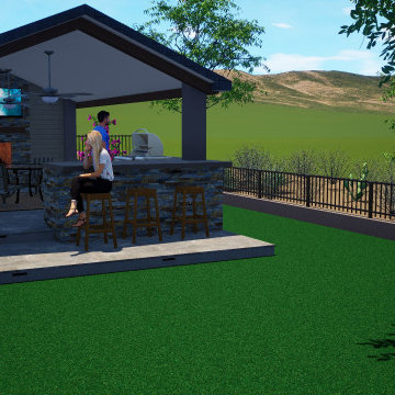 Landscape on the fairway