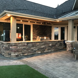 Outdoor Kitchen - Kitchen Countertops