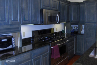 Example of a minimalist kitchen design in DC Metro