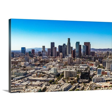 "Los Angeles Skyline" Wrapped Canvas Art Print, 24"x16"x1.5"