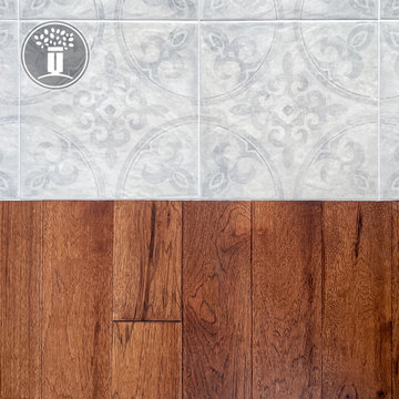 Bright & Timeless Kitchen Reorientation with Fireplace Refresh